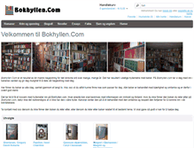 Tablet Screenshot of bokhyllen.com